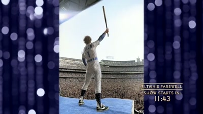 And that 1975 photograph - Elton John Live: Farewell from Dodger Stadium