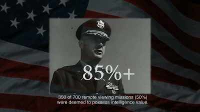And 85% showed positive
evidence for remote viewing. - Third Eye Spies