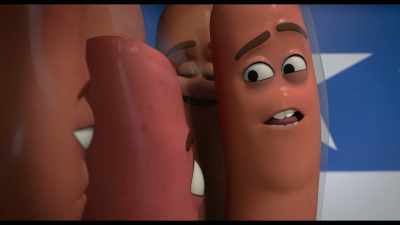 And when a bun this fresh is into you,
all you ask is when and how deep. - Sausage Party