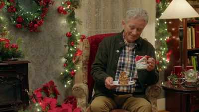 - And a candy cane
in the cocoa, - Once Upon a Main Street