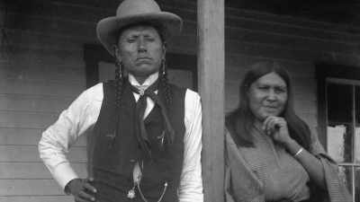 And a Comanche leader,
who had once waged war - The American Buffalo