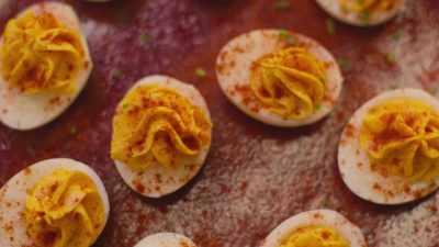 And a confetti of chives. - Nigella: At My Table