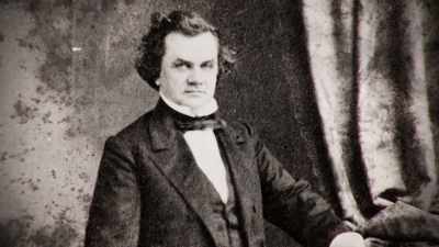 And as a Democrat, he's
opposed to government support - Abraham Lincoln