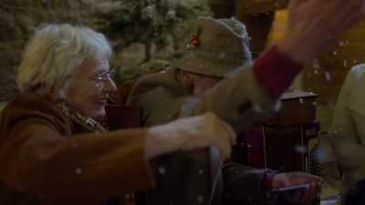 And after a few years
together, they married. - Joyeux Noel