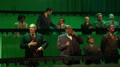 And a further three million in this country
are without work. - National Theatre Live: Nye