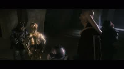 And a gift. - Star Wars: Episode VI   Return of the Jedi