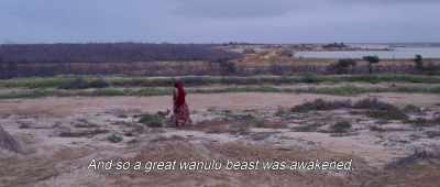 And so a great wanulü beast was awakened, - Birds of Passage