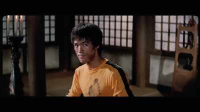 'And while a Hollywood director
like Stanley Kubrick - The Final Game of Death