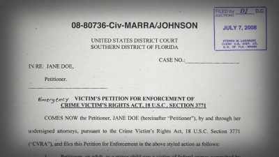 And a judge could decide it was a contract
that was illegal from the outset. - Jeffrey Epstein: Filthy Rich