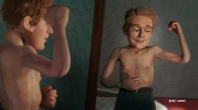 And when a man
finds self-esteem, - The Shivering Truth