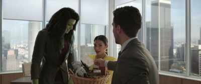 And a map to
the best bathroom for pooping. - She-Hulk: Attorney at Law