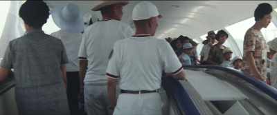 And a moving walkway, - Hideo Kojima: Connecting Worlds