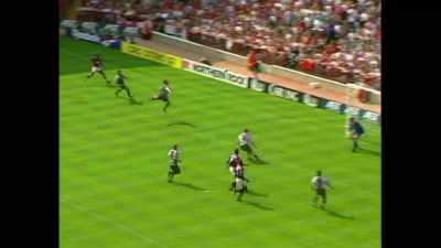 And a nice ball back to him
from Townsend. - Fever Pitch: The Rise of the Premier League