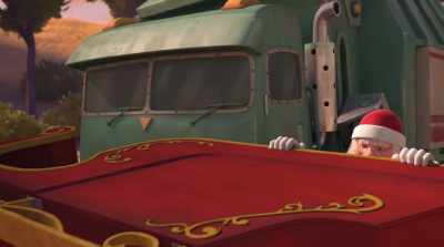 And a one, and a two, and a three! - A Trash Truck Christmas