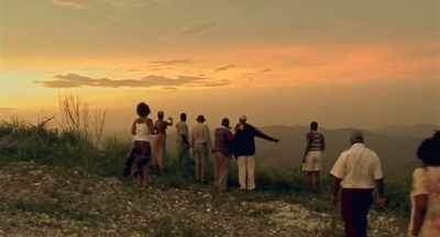 And a piece on the other side,
we've got the view also - Grace Jones: Bloodlight and Bami
