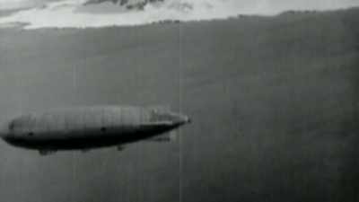 And a Roaring '20s airship
braves polar storms, - Tales From The Explorers Club