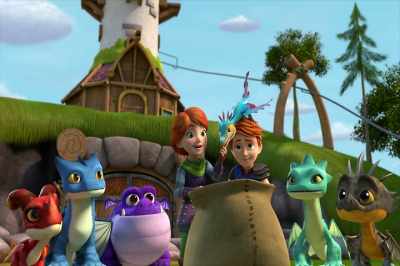 And a Slobber Smelter
cannot turn down the leaves - Dragons: Rescue Riders