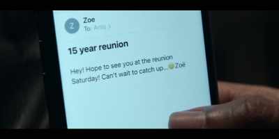 And a week ago, she sent me an email
asking me to come. - The Afterparty