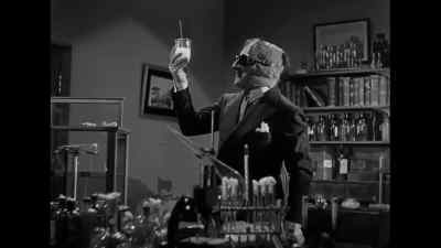 And a whole day's
work ruined, - The Invisible Man