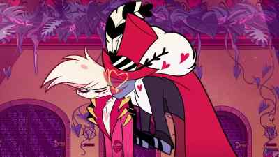 And action.
[dark brooding music] - Hazbin Hotel