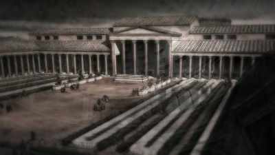 And they actually built a temple to peace, - Creating Christ