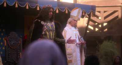 And after this week's coronation, - Quasi