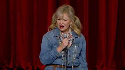 And all he does is sit there
playing video games all night - Roseanne Barr: Cancel This!