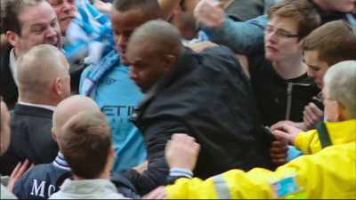 And we all jumped on each other.
I think fans were doing the same thing. - All or Nothing: Manchester City