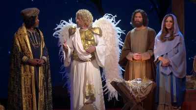 And you all shall be played
by the congregation's - Nate Bargatze's Nashville Christmas