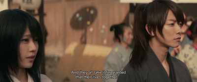 And they all take it for granted
that their lives together… - Rurouni Kenshin: The Beginning