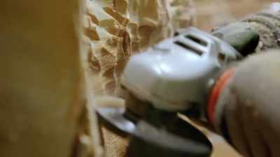 And, after all that,
he's seeing things. - Handmade: Britain's Best Woodworker