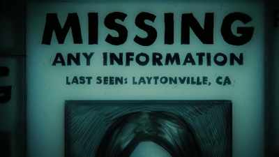 And all those missing
persons fliers are literally signs - Sasquatch
