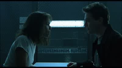 I saw her And she's connected to me Delusions hallucinationsHow I don't know disorganized speech incoherenceDon't rattle off your psychiatric shit I know it like the back of my handGoodSaves me the trouble - Gothika