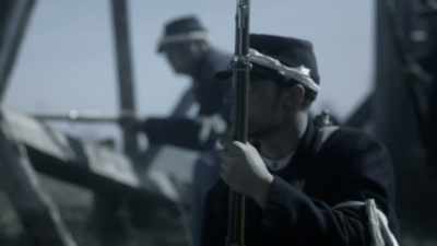 And, alongside the
5th Virginia infantry, - Blood and Fury: America's Civil War