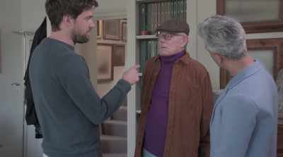 And also, this is great for Christmas,
because if he does start talking - Jack Whitehall: Christmas with my Father
