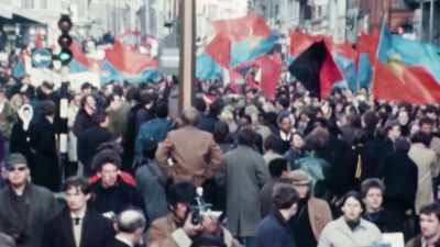 And although Britain had
seen peaceful marches - Days of Rage: The Rolling Stones' Road to Altamont