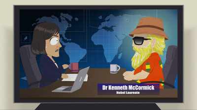 And you always seem to
come back to this concept - South Park: Post COVID