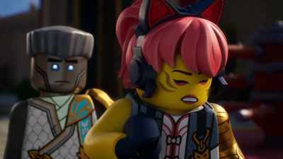 And an evil loser from ancient times - LEGO Ninjago: Dragons Rising