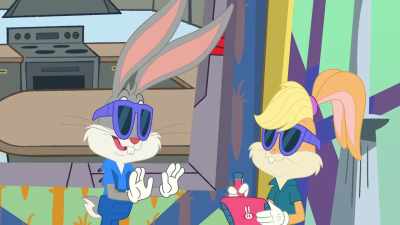 And an Italian
leather water bed? - Bugs Bunny Builders
