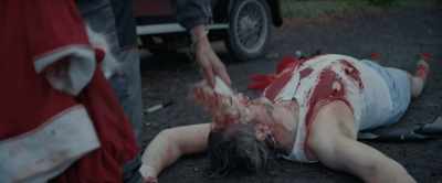 And an unidentified man has
already been found brutally - He Sees You When You're Sleeping