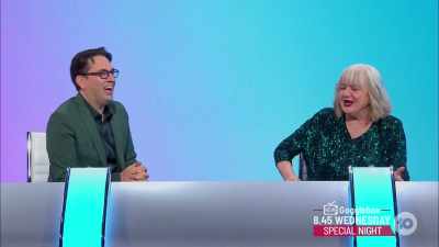 And...and...and it being...
(LAUGHS) - Would I Lie to You?
