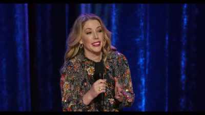 And-- And who can we even 
hug at work anymore?" - Katherine Ryan: Glitter Room