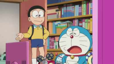 And this and this too. No good. - Doraemon the Movie: Nobita's Sky Utopia