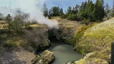 And if anyone was brave
enough to jump into the water, - Yellowstone: One-Fifty