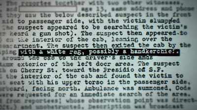 And he appeared
to be wiping down - Myth of the Zodiac Killer