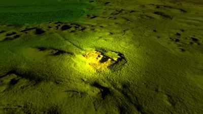 And it appears that this ancient
structure was enormous. - Lost Treasures of the Maya