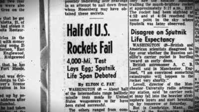 ...and are demanding that
we get going with our program. - The Real Right Stuff