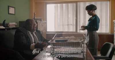 And you are just a commoner.
An ordinary person. - Swallow