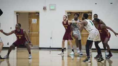 And we are underway from the E-Rena. - Last Chance U: Basketball