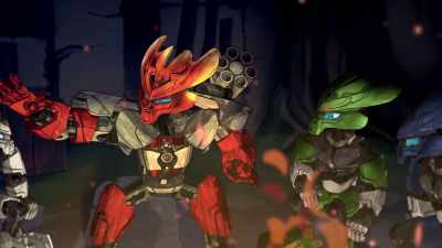 And around every corner lay a trap! - Lego Bionicle: The Journey to One